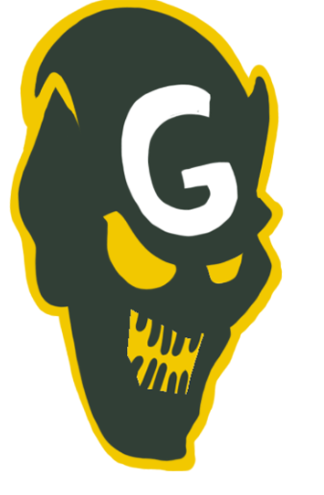 Green Bay Packers Halloween Logo fabric transfer